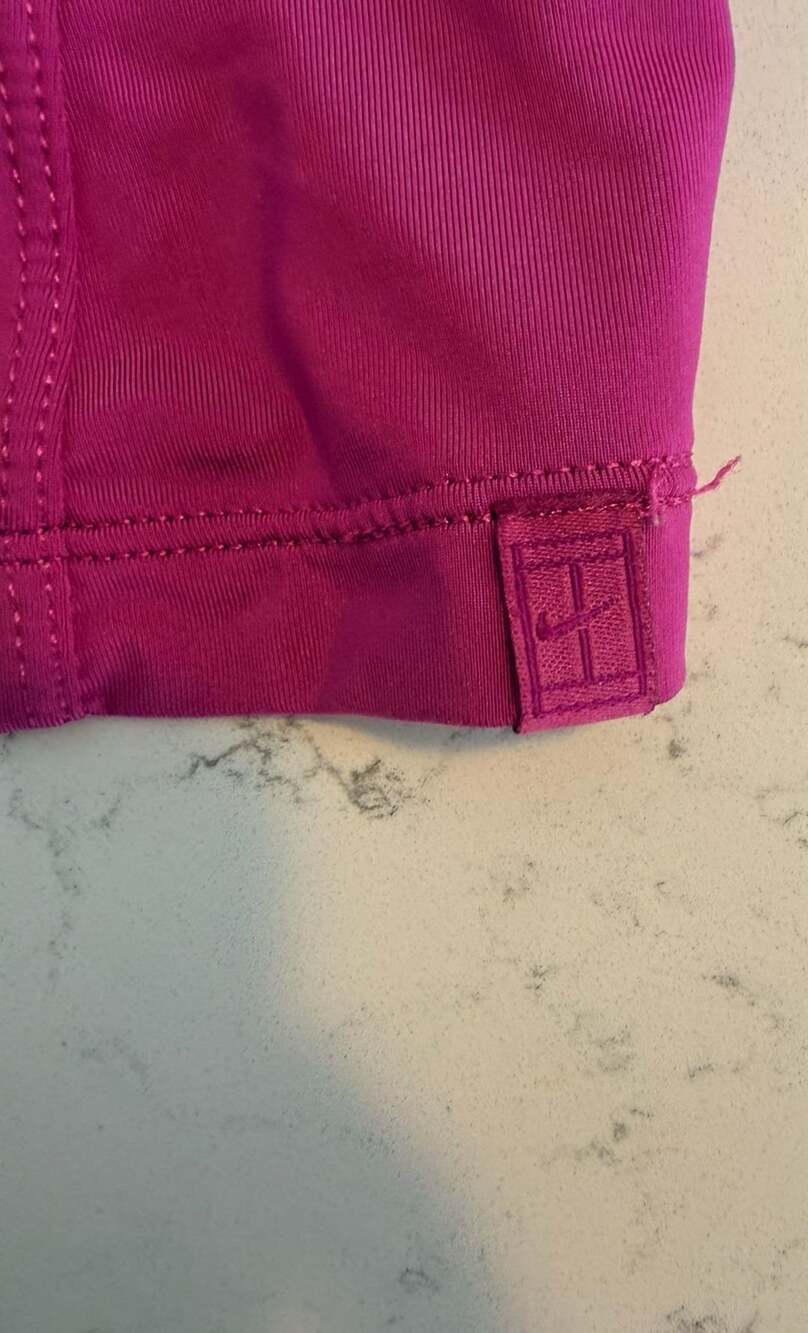 Nike Tennis Tank Top Size XS Pink Built In Bra - Picture 3 of 6